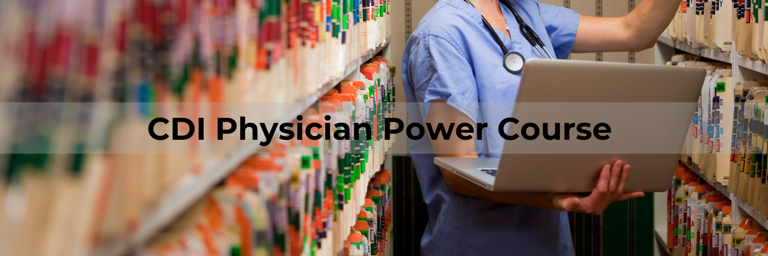 CDI Physician Power Course On-Demand – Internal Medicine Banner